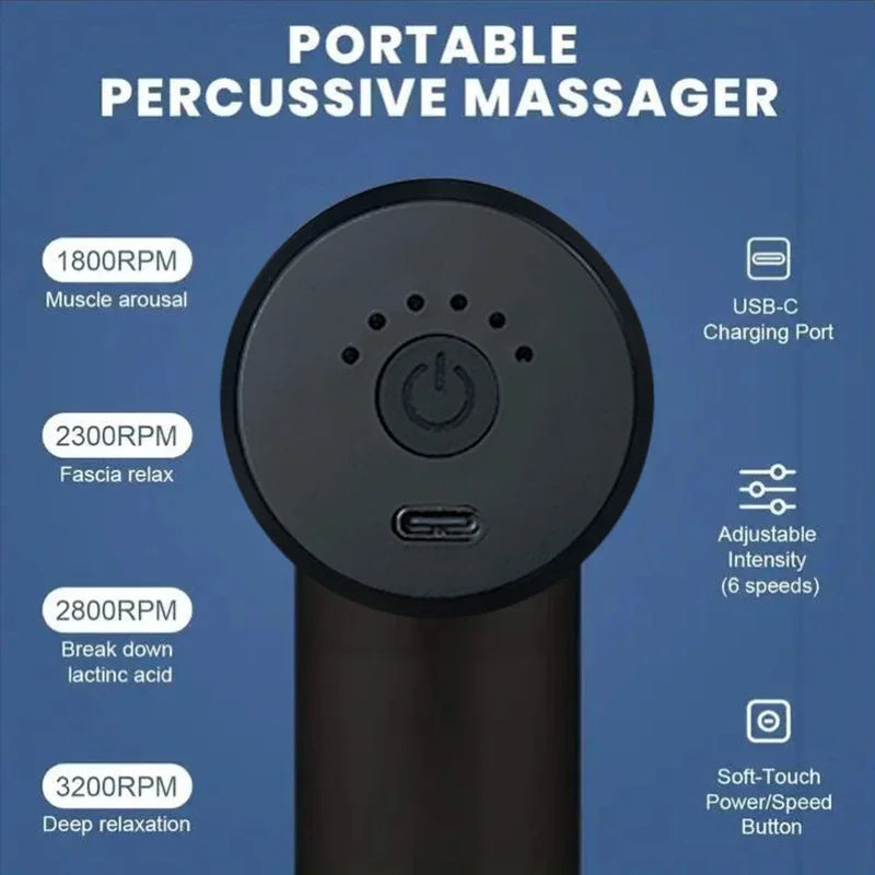 Mini Fascia Gun Wireless Massager