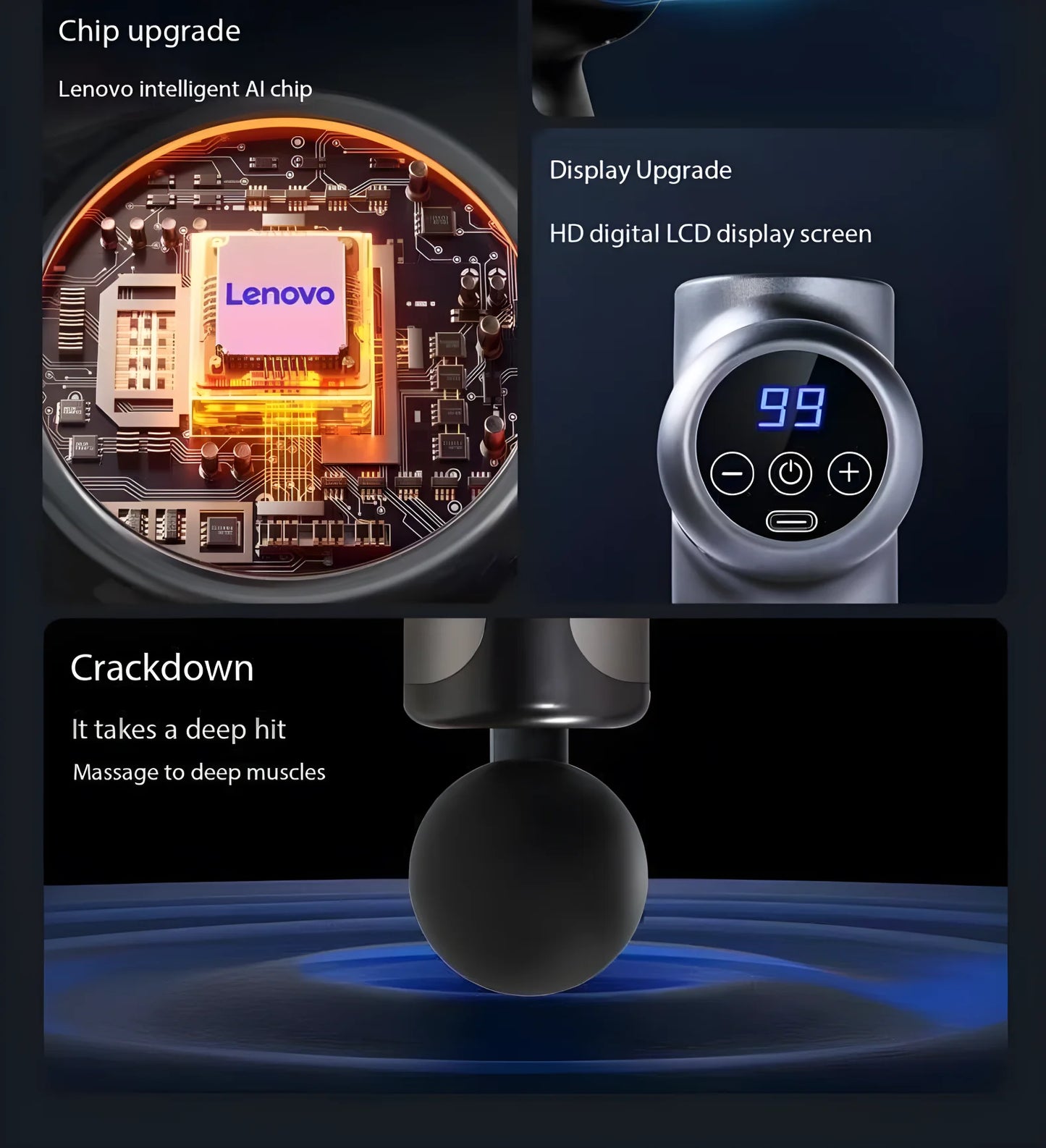 Lenovo N2/N3 Portable Massage Gun